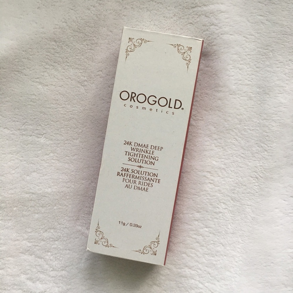 Orogold 24K DMAE Deep Wrinkle Tightening Solution